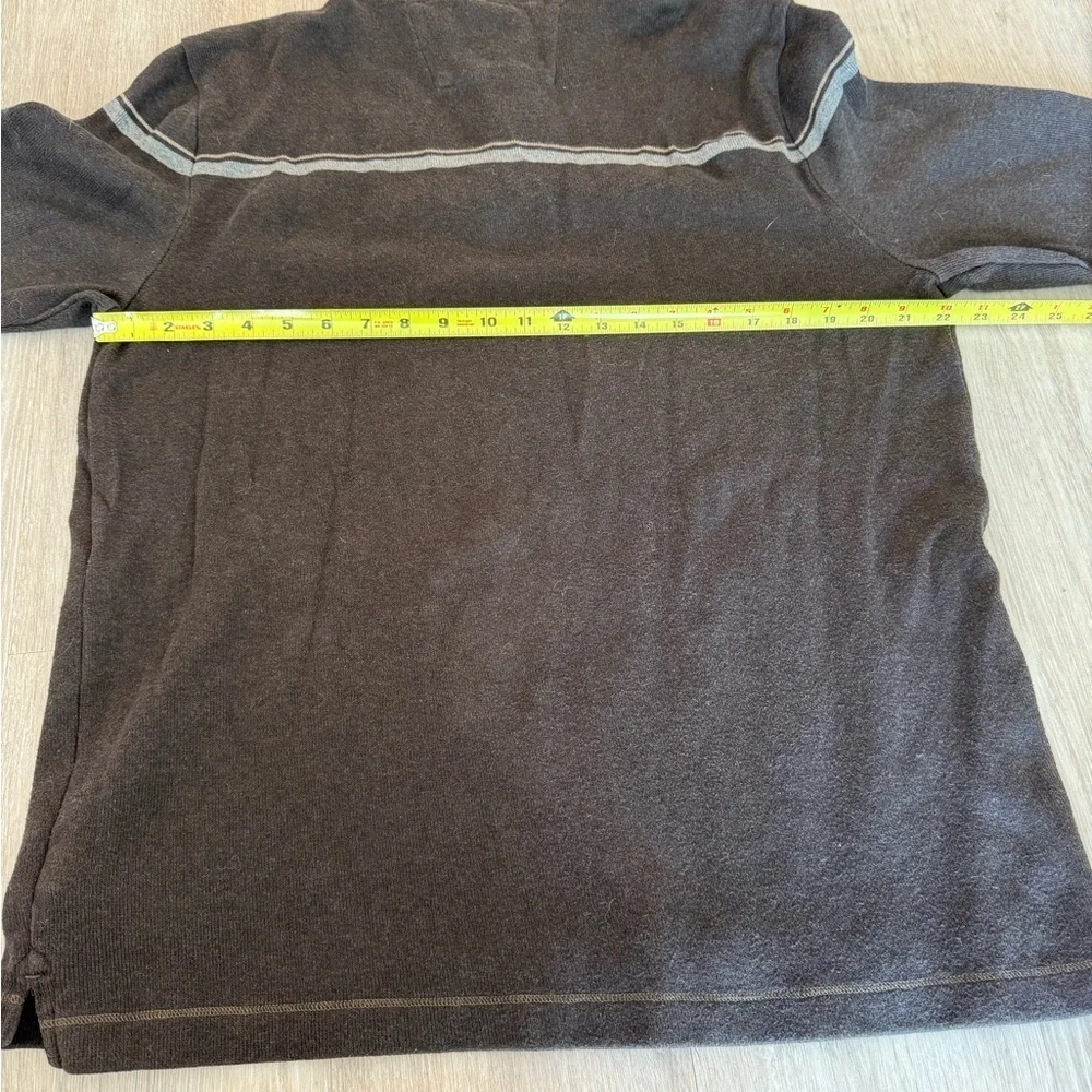 Banana Republic Brown Sweater Quarter Zip